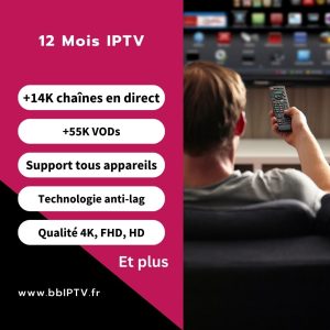 12 mois iptv