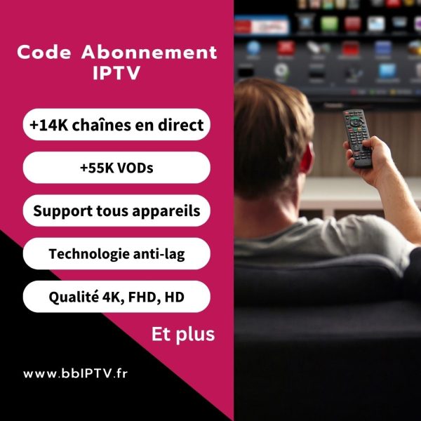 code abonnement iptv